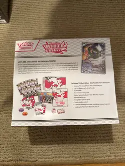 Pokemon TCG White Flare ETB Elite Trainer Box New Sealed - Image 3