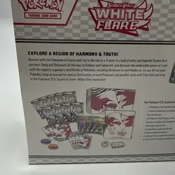 Pokemon TCG White Flare Elite Trainer Box ETB NEW SEALED - Image 4