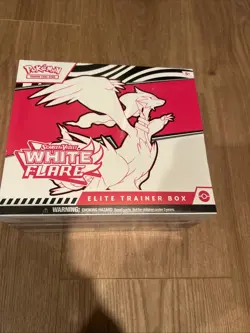 Pokemon TCG White Flare Elite Trainer Box ETB Factory Sealed Brand New Us Seller - Image 1