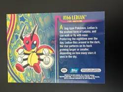 Topps Pokemon LEDIAN #166 SENTRET #161 TV Animation Edition Series 4 Vintage - Image 4