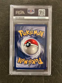 1999 Pokemon Fossil #46 Ekans 1st Edition PSA 7 NM - Image 2