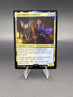 Cid, Timeless Artificer - #420 - Final Fantasy - NM MTG - Image 1