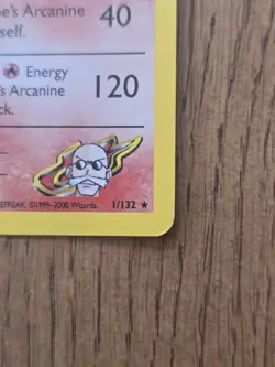 Pokemon TCG Blaine's Arcanine Gym Challenge 1 Holo Unlimited Rare - Image 3