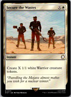 Secure the Wastes R Instant regular Universes Beyond: Fallout 171 Near Mint - Image 1