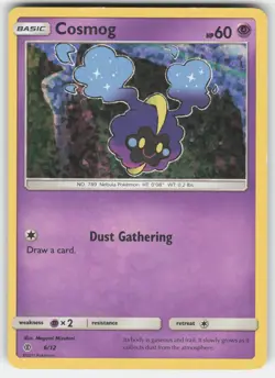 Cosmog 006/012 Holofoil Promo McDonald's Promos 2017 Pokemon MP - Image 1