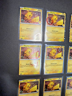 20 PACK Pokemon Pikachu 051/162 (5 Swirl) Cosmos Holo 2026 Pokemon Day Promo - Image 4