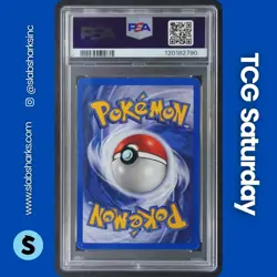 2000 POKEMON NEO GENESIS 1ST EDITION #1/111 AMPHAROS HOLO RARE PSA 5 - Image 2