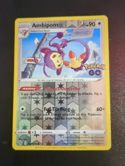 Ambipom 057/078 Pokemon GO Reverse Holo - Image 1
