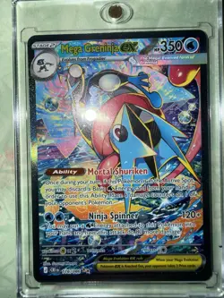 Mega Greninja ex SIR 116/086 English Pokemon TCG Chaos Rising - Image 1
