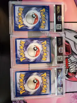 Pokemon Team Rocket 1st Edition Charizard Set PSA 9 - Image 5
