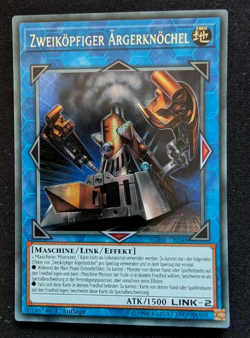 BLHR-DE048 - Zweikopfiger Argerknochel Secret Rare NM 1st Yu-Gi-Oh - Image 1