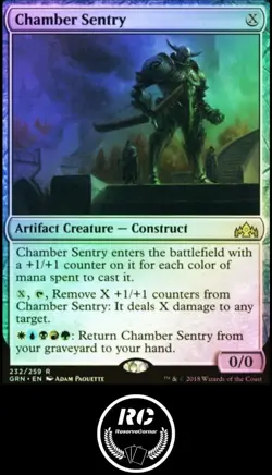 Chamber Sentry FOIL NM MTG GRN Tracked Fast Shipping - Image 1