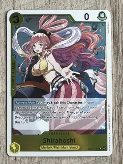 Shirahoshi EB03-052 Extra Booster: One Piece Heroines Edition One Piece Foil NM - Image 1