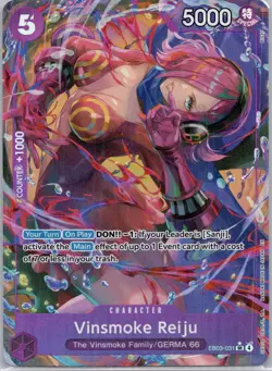 Vinsmoke Reiju (Alternate Art) SR Extra Booster: One Piece Heroines Edition EB03 - Image 1