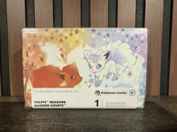 Pokemon Center Official TCG : Vulpix Seasons Double Deck Box - Image 1