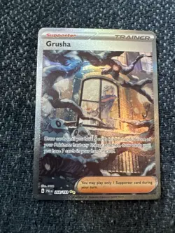 Pokemon TCG Grusha Scarlet & Violet Paldea Evolved Holo Card 268/193 Sir - Image 1