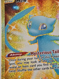 Mew 025/025 Gold Full Art Celebrations 2021 Pokemon Card Near Mint - Image 2