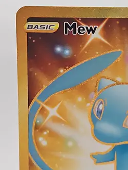 Mew 025/025 Gold Full Art Celebrations 2021 Pokemon Card Near Mint - Image 3