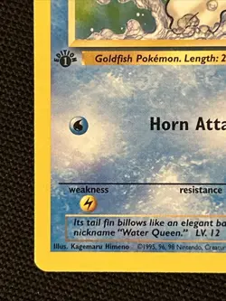 Pokemon Goldeen 53/64 (1st Edition) Jungle *Near Mint* Never Played Card - Image 2