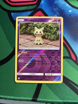 Mimikyu 97/236 SM Cosmic Eclipse Rare Reverse Holo Pokemon Card VLP - Image 1