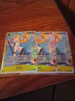 One Piece CCG Nami Nami Super Rare Foil Card EB03-053 C NM - Image 3
