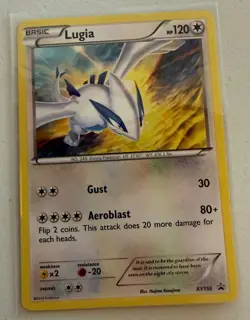 Pokemon Lugia XY156 Black Star Promo Holo Rare Legendary Card Near Mint - Image 1