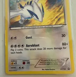 Pokemon Lugia XY156 Black Star Promo Holo Rare Legendary Card Near Mint - Image 3