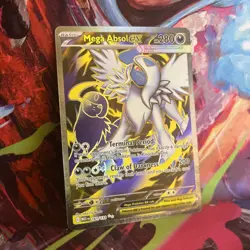 Pokemon TCG Mega Absol EX Ultra Rare Card #161/132 Mega Evolution - Image 1
