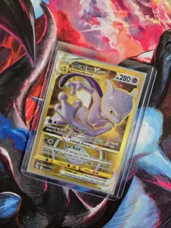 Pokemon TCG Mewtwo VSTAR Secret Rare Card 86/78 Pokemon Go - Image 3