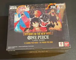 One Piece Card Game: Emperors In The New World OP09 Booster Box Factory Sealed - Image 1