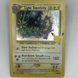 Light Toxtricity 2019 SWSH: Sword & Shield Promo Cards SWSH137 NM Promo Holo - Image 1