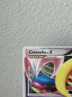Pokemon TCG 2008 Cresselia LV.X Holo Ultra Rare Card 103/106 Great Encounters MP - Image 2