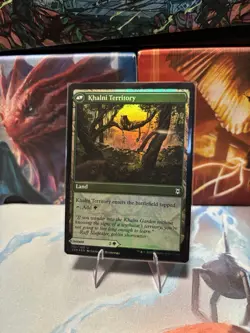 Magic the Gathering Khalni Ambush Khalni Territory Card, Zendikar Rising Foil - Image 2