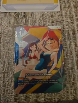 GD04-102 U+ MOMENT OF REST Gundam Card Game - Phantom Aria - Image 1