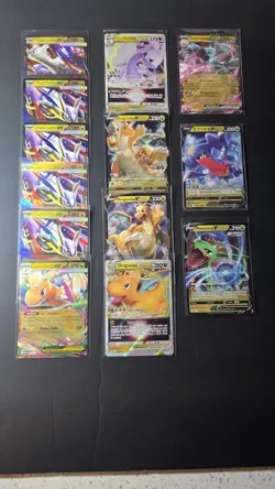 Pokemon Card Lot - 13 EX V Vstar - Dragon Collection - Lot 9 - Image 1