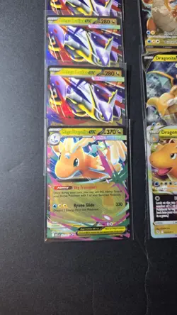 Pokemon Card Lot - 13 EX V Vstar - Dragon Collection - Lot 9 - Image 3