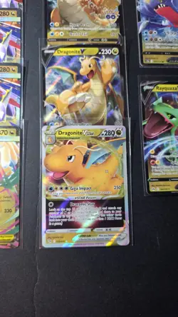 Pokemon Card Lot - 13 EX V Vstar - Dragon Collection - Lot 9 - Image 4