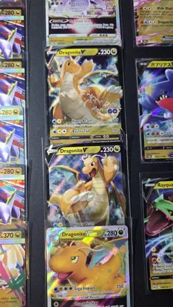 Pokemon Card Lot - 13 EX V Vstar - Dragon Collection - Lot 9 - Image 5