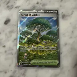 Pokemon Forest of Vitality 109/088 POR Holo Trainer-Stadium Card 1 - Image 1