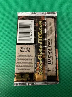 Score Case Closed TCG Crime And Punishment Booster Pack 10 Cards First Edition - Image 2