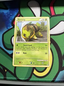 Pokemon TCG Turtwig 67/95 Unleashed Basic Regular English 2010 50 HP Common Card - Image 1