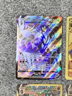 Set 10 Urshifu VMax #088/163 Battle Styles Holo+9 Bonus Gold Foil Fan Art Cards! - Image 3