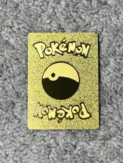 Snorlax HP150 Unfazed Fat Rare Gold Accent Foil Fan Art Cards - Image 3