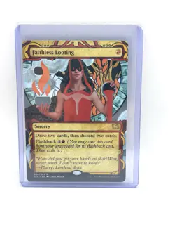 Faithless Looting (Foil Etched) R Strixhaven: Mystical Archives 38 NM - Image 1