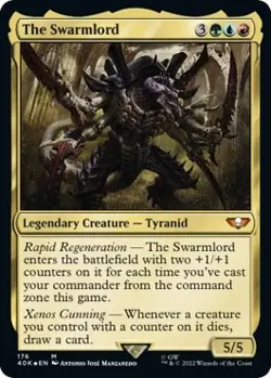 MTG Foil - The Swarmlord - 176 / NM / English - Image 1