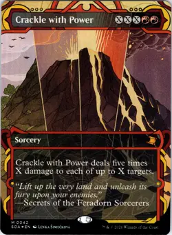Crackle with Power 42 Secrets of Strixhaven: Mystical Archive Foil NM - Image 1