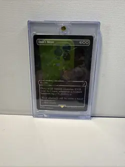 MTG Don't Move (Borderless) Emblem SURG Foil Jurassic World Lost Caverns Ixalan - Image 1