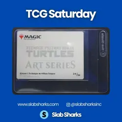 2025 MTG TMNT ART SERIES #24/54 KITSUNES TECHNIQUE GOLD STAMPED SIGNATURE - Image 2