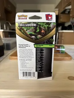 POKEMON TCG Sword and Shield Rillaboom Theme Deck - Brand New Sealed - Image 2