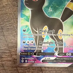 Umbreon V 188/203 Evolving Skies Ultra Rare Holo Full Art English 200 HP 5ban - Image 4